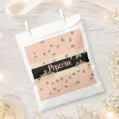 Rosa und cremefarbene Blume Geschenktütchen (Ausgeschnitten)