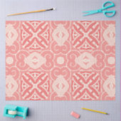 Rosa und cremefarbene Deko-Decodilatationspapiere Seidenpapier (Basteln)