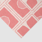 Rosa und cremefarbene Deko-Decodilatationspapiere Seidenpapier (Ausschnitt)