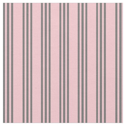 Rosa und dunkelgraue Streifen Stoff (Nahaufnahme)