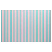 Rosa und dunkeltürkisfarbenes Muster Stoff (Fat Quarter (45,7 x 55,9 cm))
