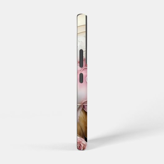 Rosa und Elfenbeinküste Rose Samsung Galaxy Hülle (Rechte Seite)