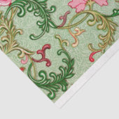 Rosa und Enteneier blaues Blumengewebe Seidenpapier (Ausschnitt)