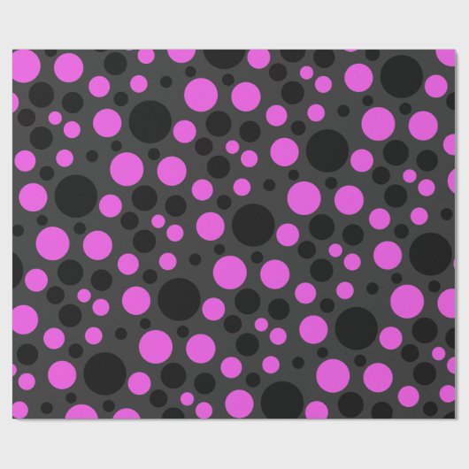 Rosa und Fleck-Packpapier Geschenkpapier (Flach)