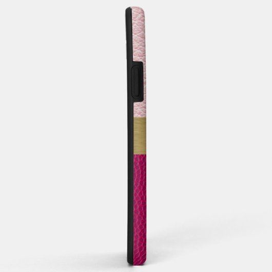 Rosa und Fuchsien Personalisiert Case-Mate iPhone Hülle (Hinten/Rechts)