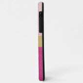 Rosa und Fuchsien Personalisiert Case-Mate iPhone Hülle (Hinten/Links)