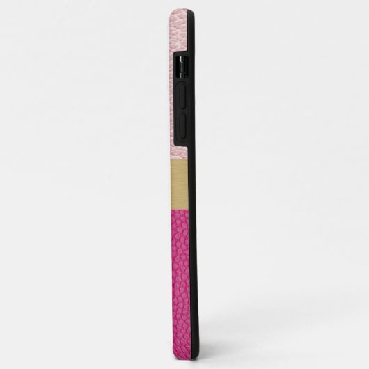 Rosa und Fuchsien Personalisiert Case-Mate iPhone Hülle (Hinten/Links)