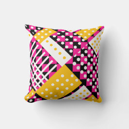 Rosa und gelb kissen