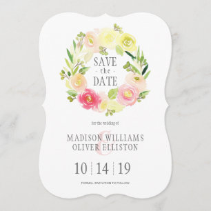 Rosa und Gelb   Save The Date
