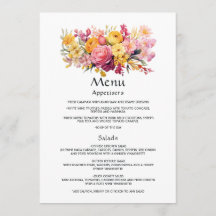 Rosa- und Gelbblütenhochzeit