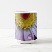 Rosa und gelbe Blume Kaffeetasse (Mittel)