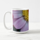 Rosa und gelbe Blume Kaffeetasse (Links)
