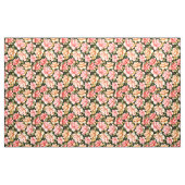 Rosa und gelbe Blumen. Romantisches Muster Stoff (Yard (91,4 cm))