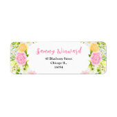 Rosa und gelbe Blüten und Brautparty in Foliage (Vorne)