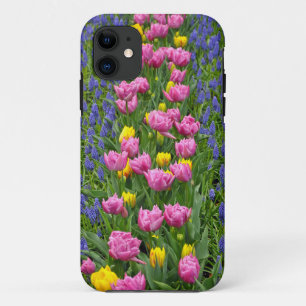 Rosa und gelbe Frühlingstulpen Case-Mate iPhone Hülle