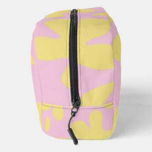 Rosa und gelbe Kulturbeuteltasche Waschbeutel