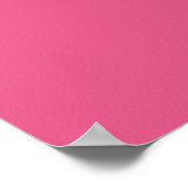 Rosa und gelbe küssende Lippen Poster (Ecke)