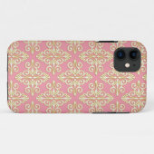 Rosa und gelbe Mädchenmatte Case-Mate iPhone Hülle (Rückseite (Horizontal))