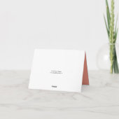 Rosa und Gelbe Rosa Wasserfarbe Dankeskarte (Rückseite)