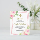 Rosa und gelbe Rosen mit rosa Rahmen (Stehend Vorderseite)