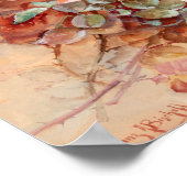 Rosa und Gelbe Rosen Poster (Ecke)