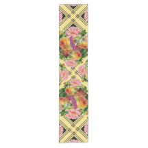 Rosa und gelbe Rosenrankgitter-Naturdesign