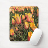 Rosa und gelbe Tulpen Mousepad (Mit Mouse)