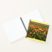 Rosa und gelbe Tulpen, Oregon Notizblock (Innenseite)