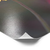 Rosa und Gelbe Wüste Fotodruck (Ecke)