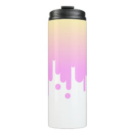 Rosa und Gelbfärbung Thermosbecher