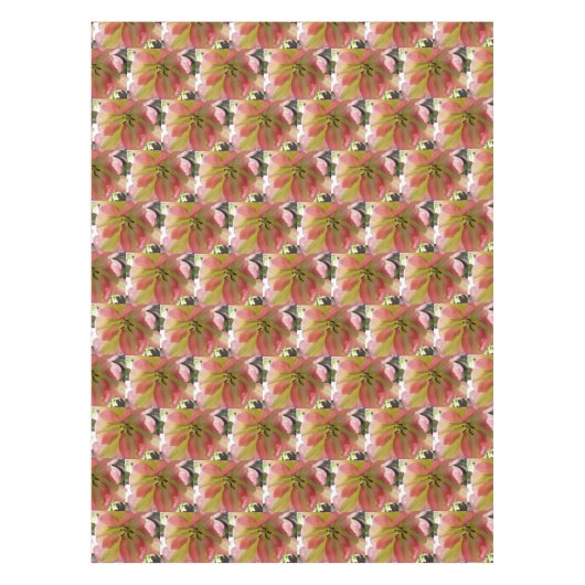 Rosa und Gelbfärbung Tischdecke (Vorderseite)