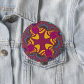 Rosa und Gelbkreuz Button (Beispiel)