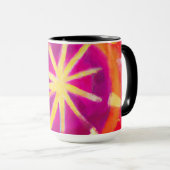 Rosa und Gelbrad Tasse (VorderseiteRechts)