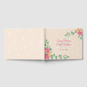 Rosa- und Gelbrosenkranz Gästebuch (Voll)