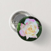 Rosa- und Gelbrosette Button (Vorne & Hinten)