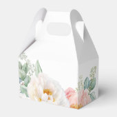 Rosa und Gold Elegante Quinceñera Geschenkschachtel (Rückseite)