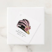 Rosa und Gold Geschenkanhänger (Beispiel)