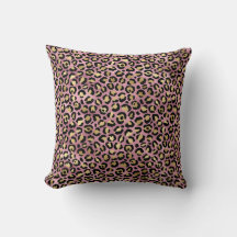 Rosa und Gold Leopardenprint