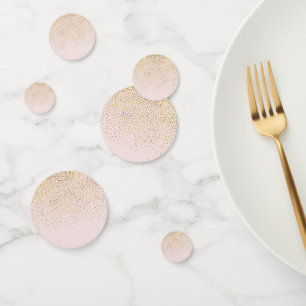 Rosa und Gold Moderne elegante Glamour-Party Konfetti