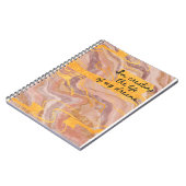 Rosa und Gold Notizblock (Linke Seite)