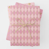 Rosa und Gold - Paris Geschenkpapier Set (Beispiel)