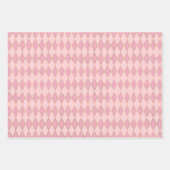 Rosa und Gold - Paris Geschenkpapier Set (Vorderseite)