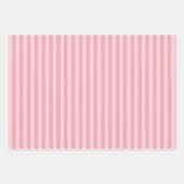 Rosa und Gold - Paris Geschenkpapier Set (Vorderseite)