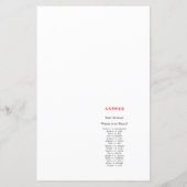 Rosa und Gold Pumpkin Baby Duschgame (Rückseite)