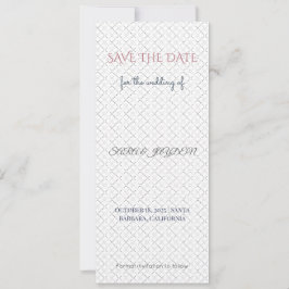 Rosa und Gold Save the Date | Fotovorlage