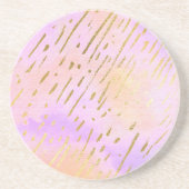 Rosa und Gold Untersetzer (Vorne)