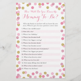 Rosa und Gold wie gut kennen Sie die Mama Quiz