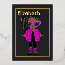 Rosa und goldafrikanischer Geburtstag