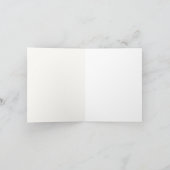 Rosa und goldene Blütendruckdusche Dankeskarte (Innenseite)