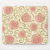 Rosa und goldene Fairy Tale Storybook Princess Ros Mousepad (Vorne)